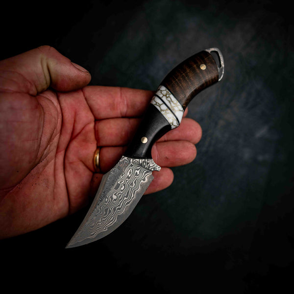 Mini Skinner — African Blackwood, TruStone & Curly Mango