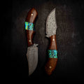Mini Skinner — Ringed Gidgee & Abalone Inlay