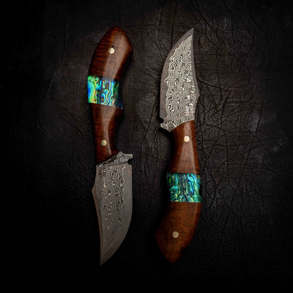 Mini Skinner — Ringed Gidgee & Abalone Inlay