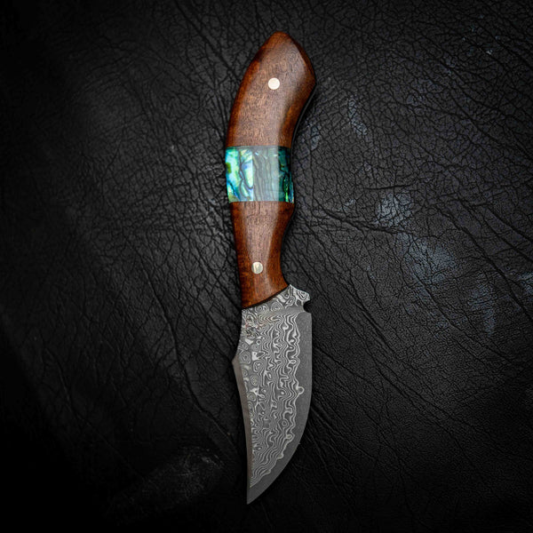 Mini Skinner — Ringed Gidgee & Abalone Inlay