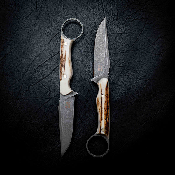The Crow — Natural Deer Antler