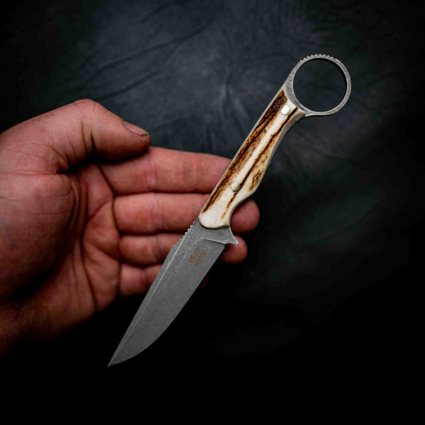 The Crow — Natural Deer Antler