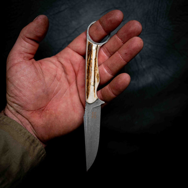 The Crow — Natural Deer Antler