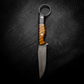 The Crow — Dyed Birch, G10 & Curly Mango