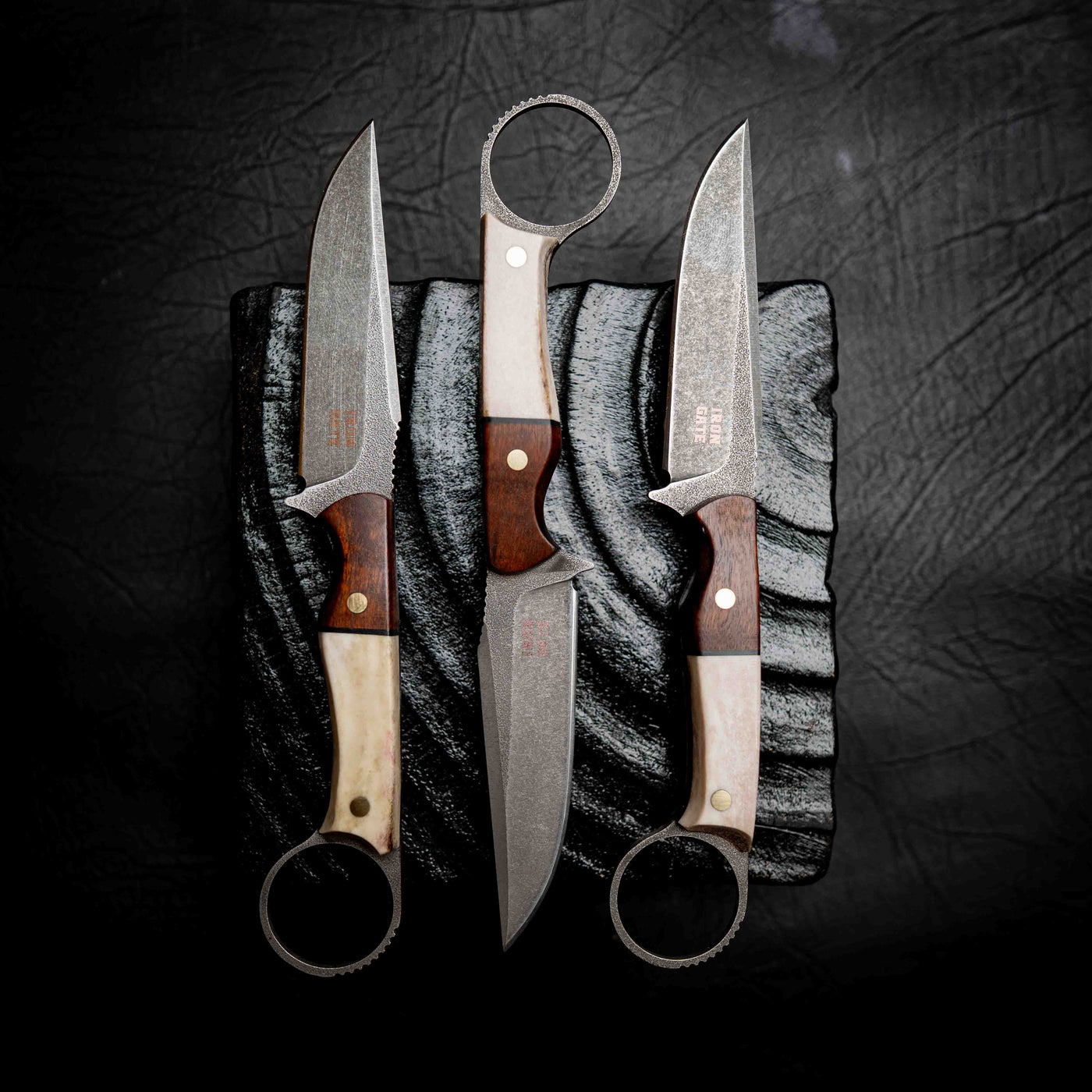 The Crow — Ringed Gidgee & Deer Antler