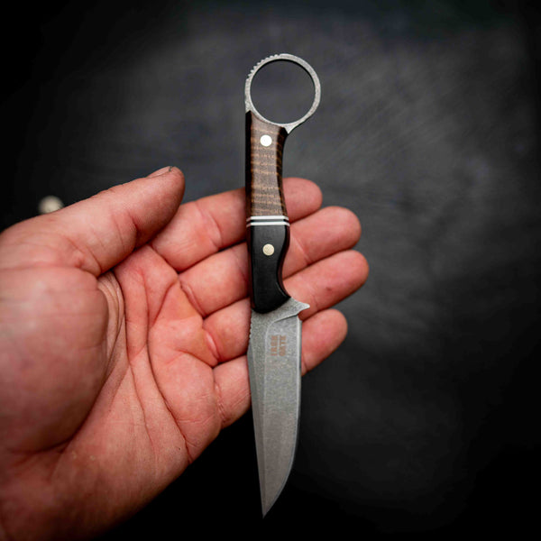 The Crow — African Blackwood, Double G10 & Curly Mango