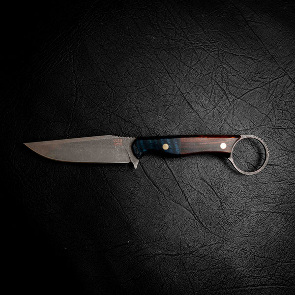 The Crow — Arizona Ironwood & Blue Curly Mango
