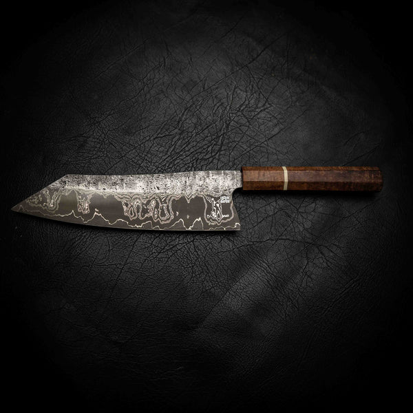 Bunka | 52100 Damascus San Mai, Tasmanian Blackwood Wa Handle
