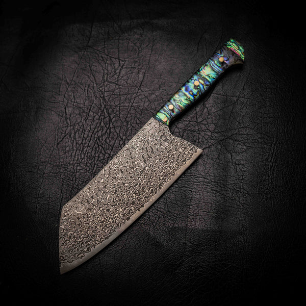 Kitchen Knife — Full Abalone