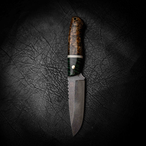 Bushcraft — Emerald Curly Mango, Bone & Curly Birch