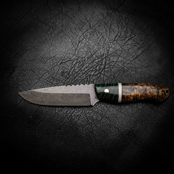 Bushcraft — Emerald Curly Mango, Bone & Curly Birch