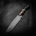 Small Bowie — Curly Birch, Bone & Emerald Curly Mango