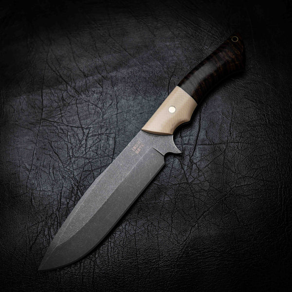 Small Bowie — Faux Ivory & Curly Mango