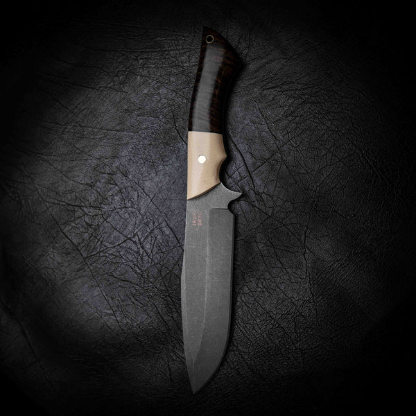 Small Bowie — Faux Ivory & Curly Mango