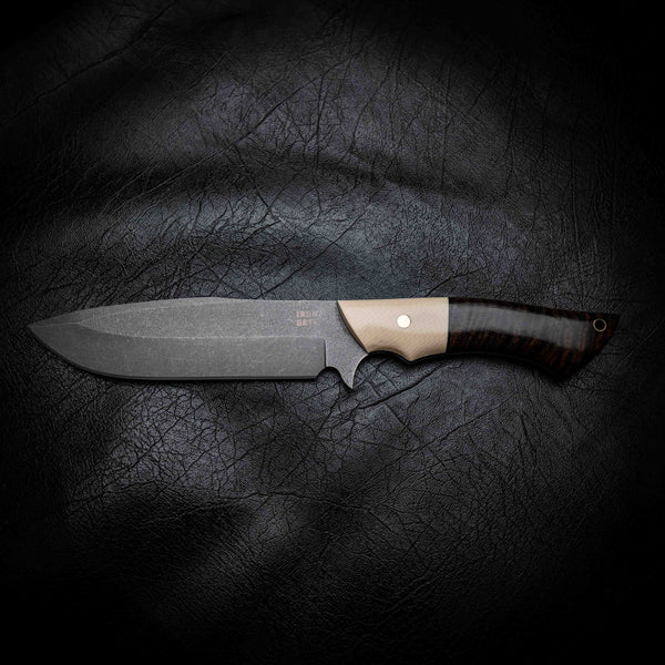 Small Bowie — Faux Ivory & Curly Mango