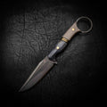 The Crow — Mammoth Ivory, Double Brass & Deer Antler