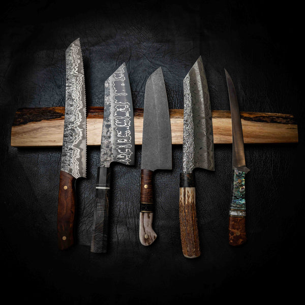 Magnetic Knife Rack — Tasmanian Blackwood