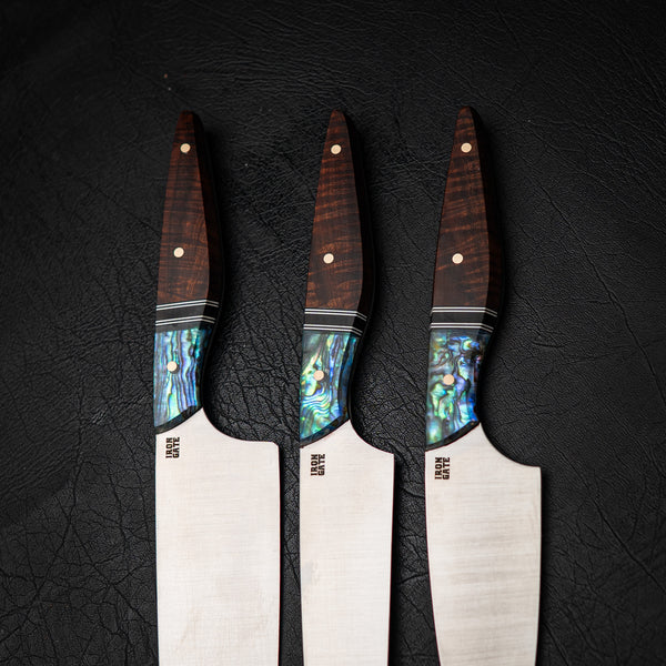 Kitchen Series 3-Piece Set – Abalone Shell & Ringed Gidgee