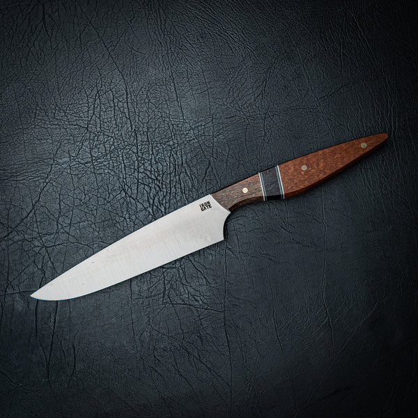 Small Chef Knife – African Mahogany, Black Palm & Banksia