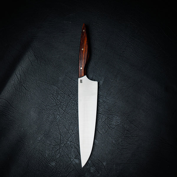 Large Chef Knife – Full Rosewood Handle