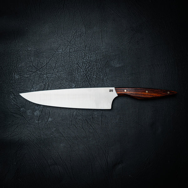 Large Chef Knife – Full Rosewood Handle
