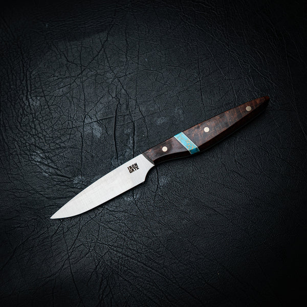Paring Knife – Tasmanian Blackwood with Trustone Inlay