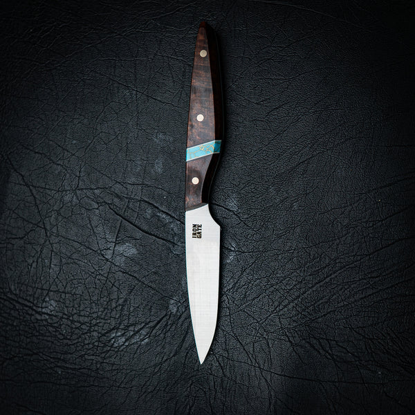 Paring Knife – Tasmanian Blackwood with Trustone Inlay