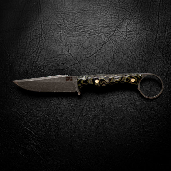 The Crow — Green & Black G10 Rockface