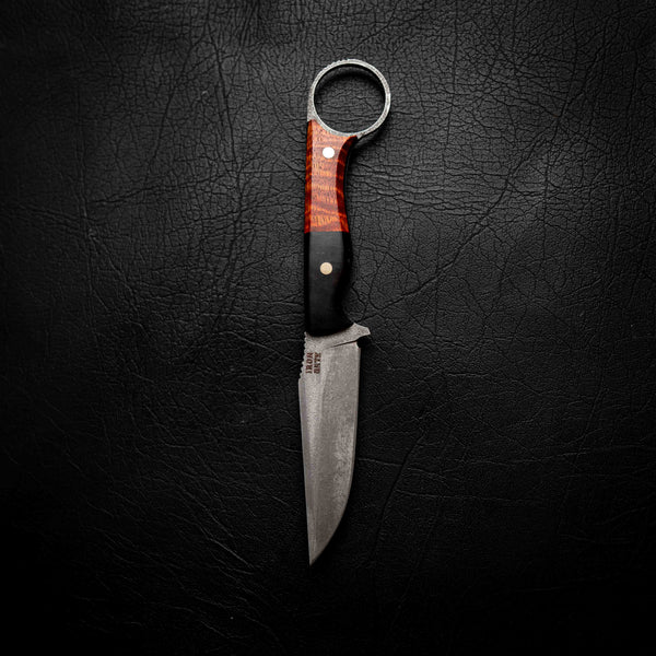 The Crow — Buffalo Horn & Orange Curly Mango