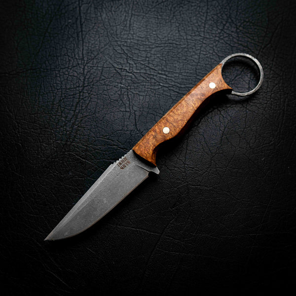 The Crow — Stabilised Amboyna Burl