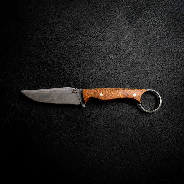 The Crow — Stabilised Amboyna Burl