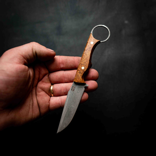The Crow — Stabilised Amboyna Burl