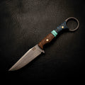 The Crow — Brown & Blue Curly Mango with TruStone