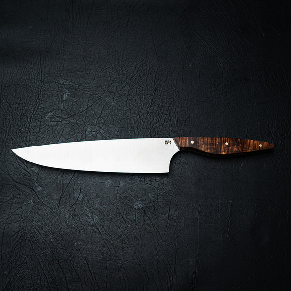 Large Chef Knife – Exotic Ringed Gidgee Handle