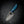 EDC Knife – Blue Dyed Curly Maple & Finger Hole Design