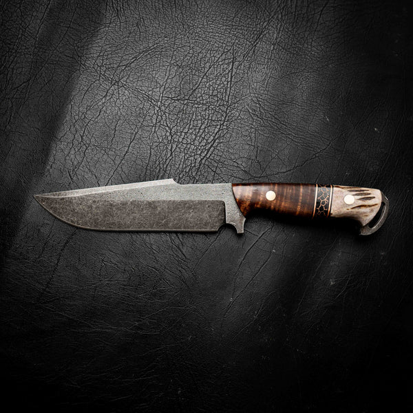 Big Bowie — Tasmanian Blackwood, TruStone & Deer Antler