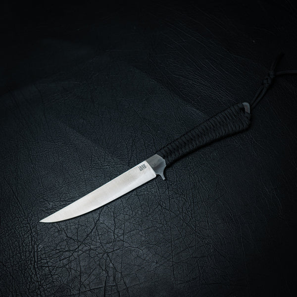 Paracord Boning Knife — Black (Nitro-V Stainless)