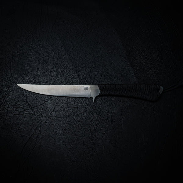 Paracord Boning Knife — Black (Nitro-V Stainless)