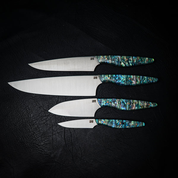 Kitchen Knife Set of 4 — Abalone Handle Series