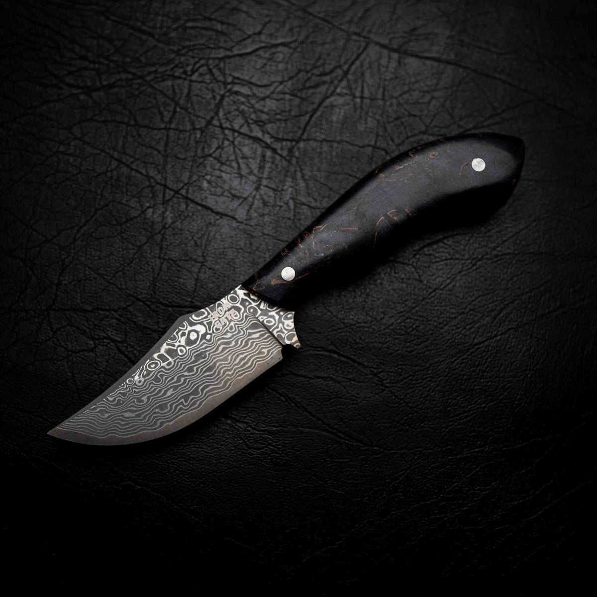 Mini Skinner — Dark Purple Stabilised Birch