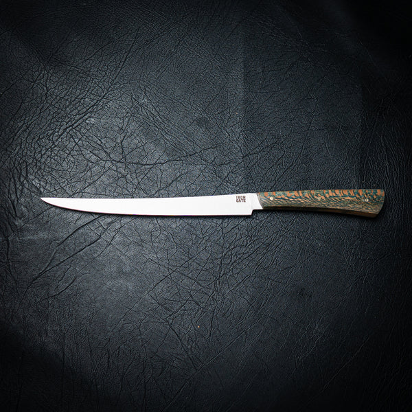 Flexxy Fillet Knife — Dyed Lacewood