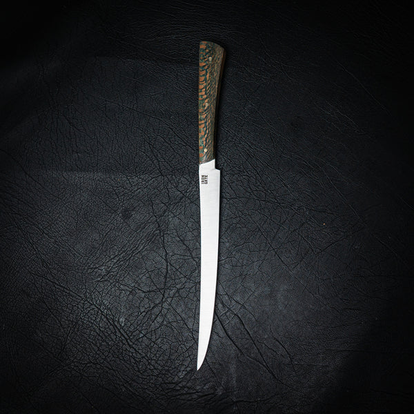 Flexxy Fillet Knife — Dyed Lacewood