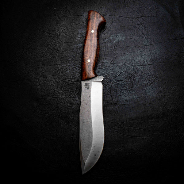 XL Bear — Ringed Gidgee | Acid-Stained Blade