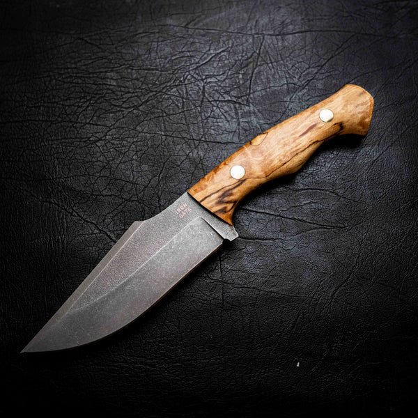 Wide Hunter — Stabilised Spalted Curly Maple