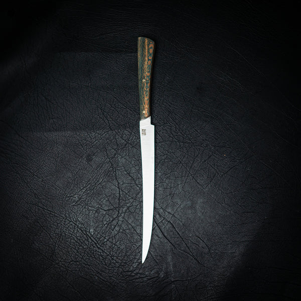 Flexxy Fillet Knife — Dyed Lacewood