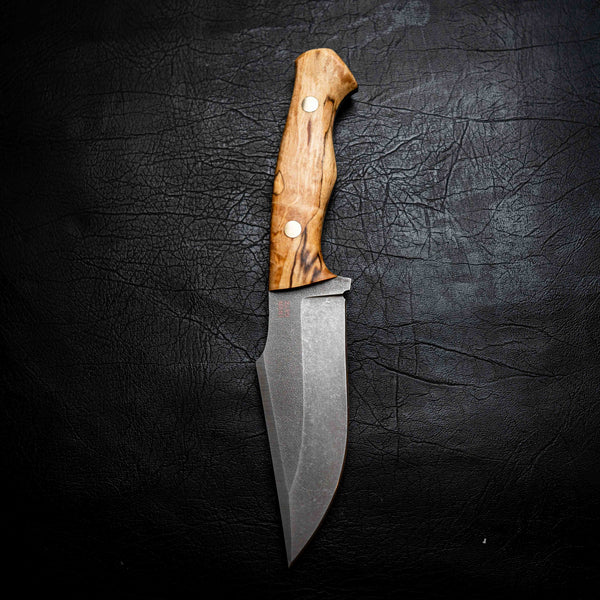 Wide Hunter — Stabilised Spalted Curly Maple