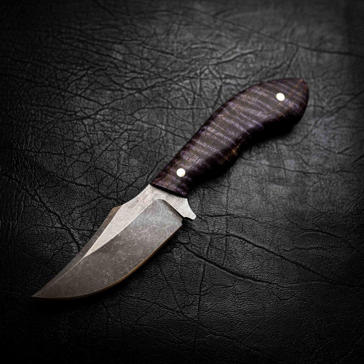 Mini Skinner — Elmax | Dark Purple Dyed Curly Mango