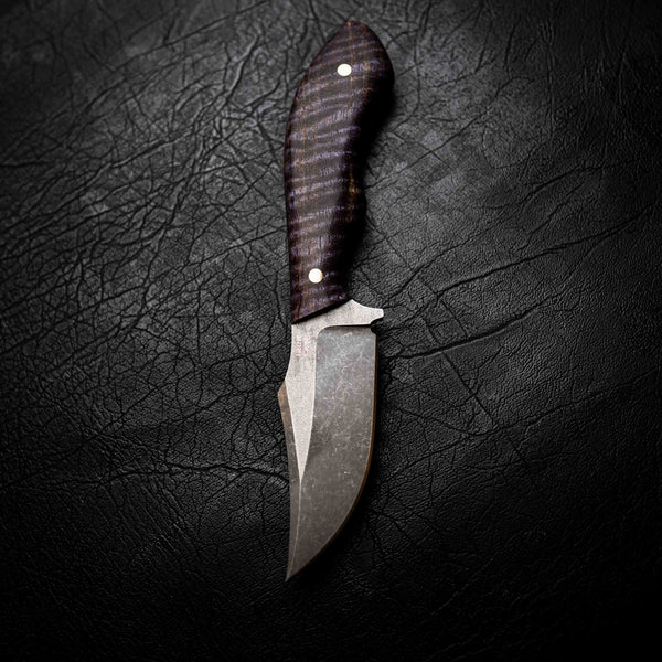 Mini Skinner — Elmax | Dark Purple Dyed Curly Mango