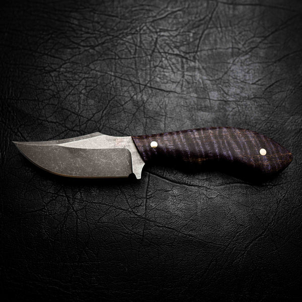 Mini Skinner — Elmax | Dark Purple Dyed Curly Mango