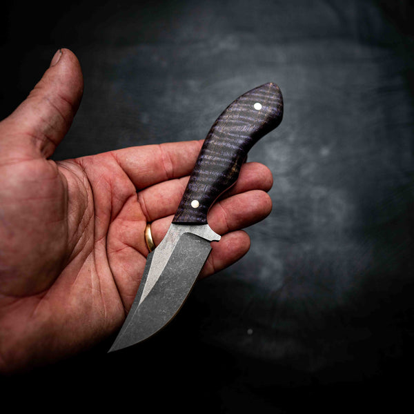 Mini Skinner — Elmax | Dark Purple Dyed Curly Mango